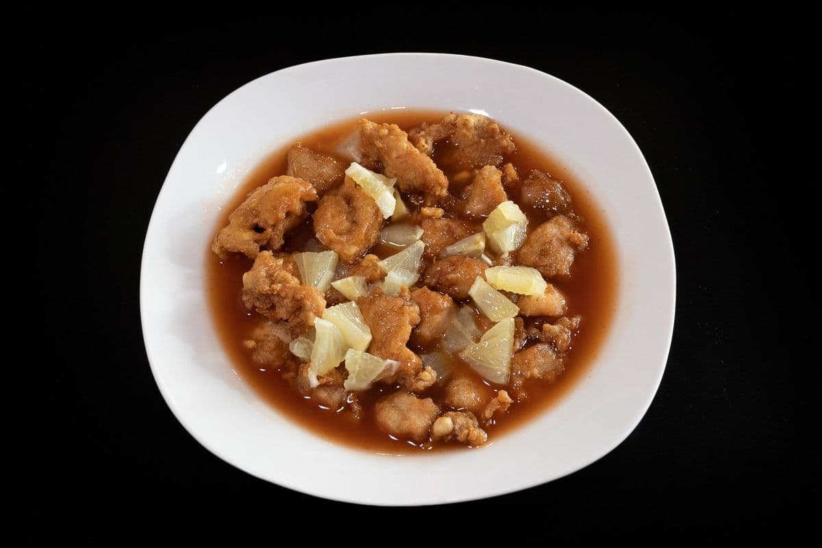 Sweet and Sour Lemon Chicken