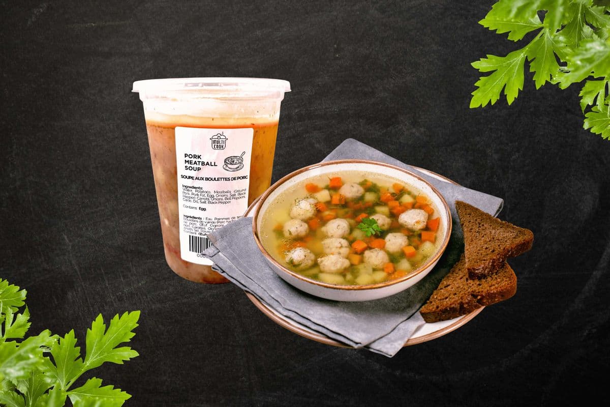 Pork Meatball Soup (900 ml)