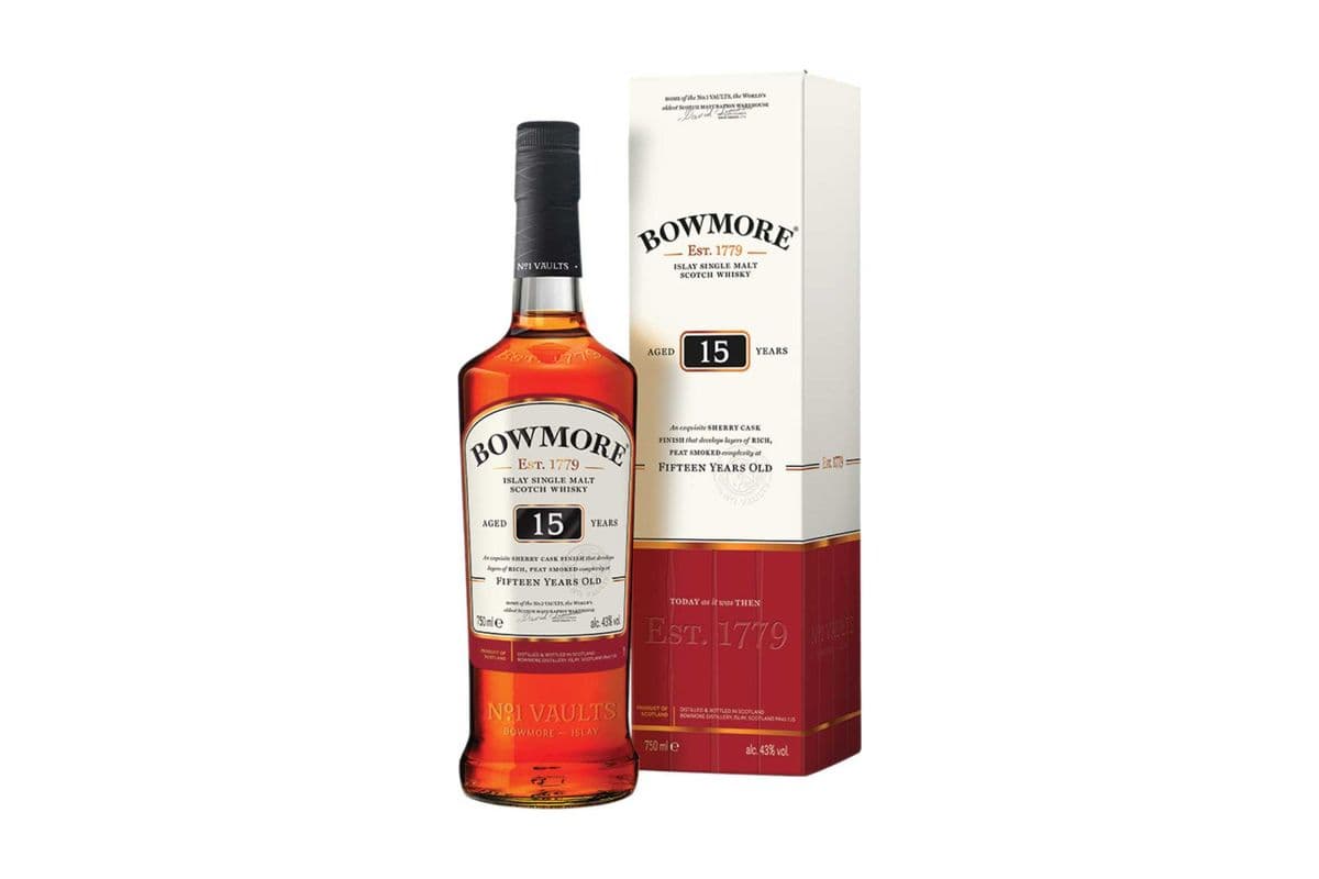 Bowmore 15 YR Old *Islay Single Malt Scotch Whisky* (1 x 750ML)