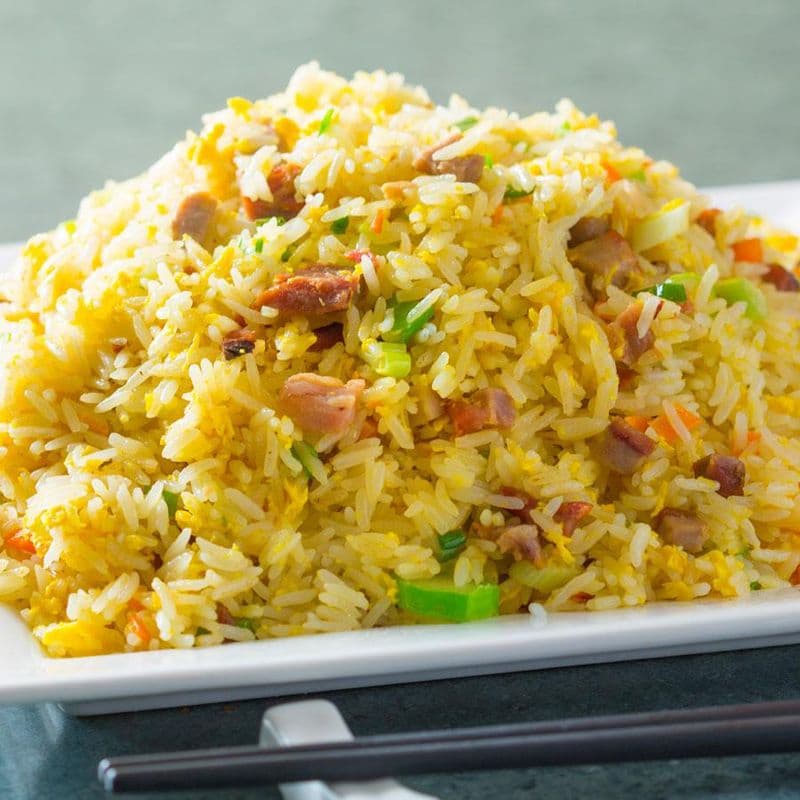 B.B.Q. Pork Fried Rice 叉燒炒飯