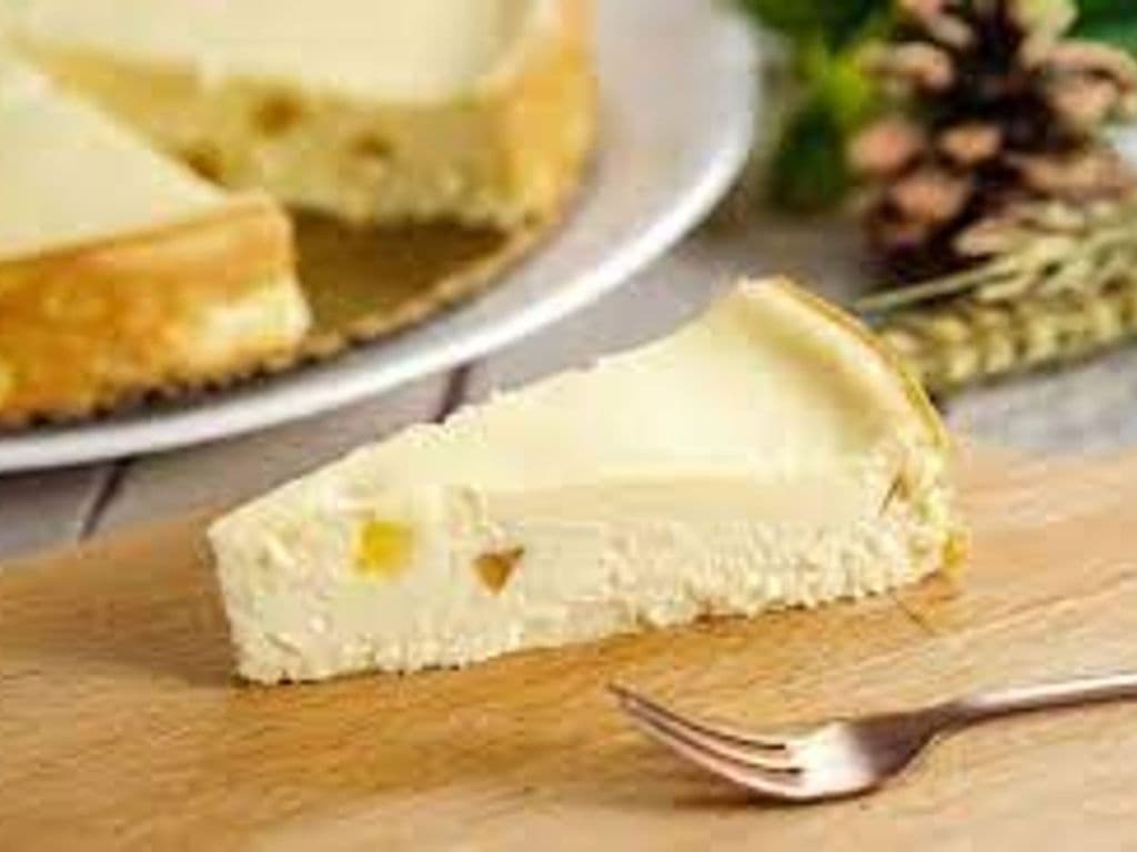Gâteau au fromage mangue