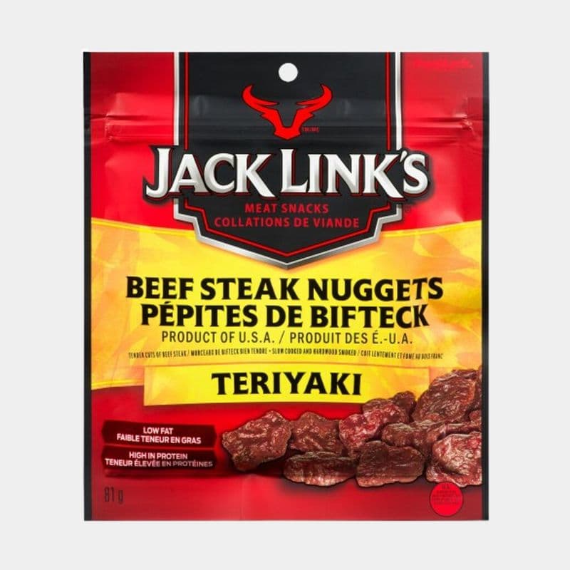 Jack Links Beef Steak Nuggets Teriyaki