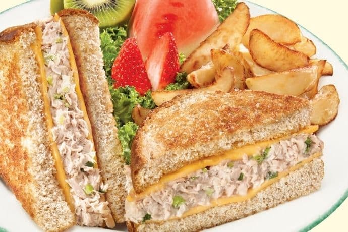 Croque-thon avec pommes de terre