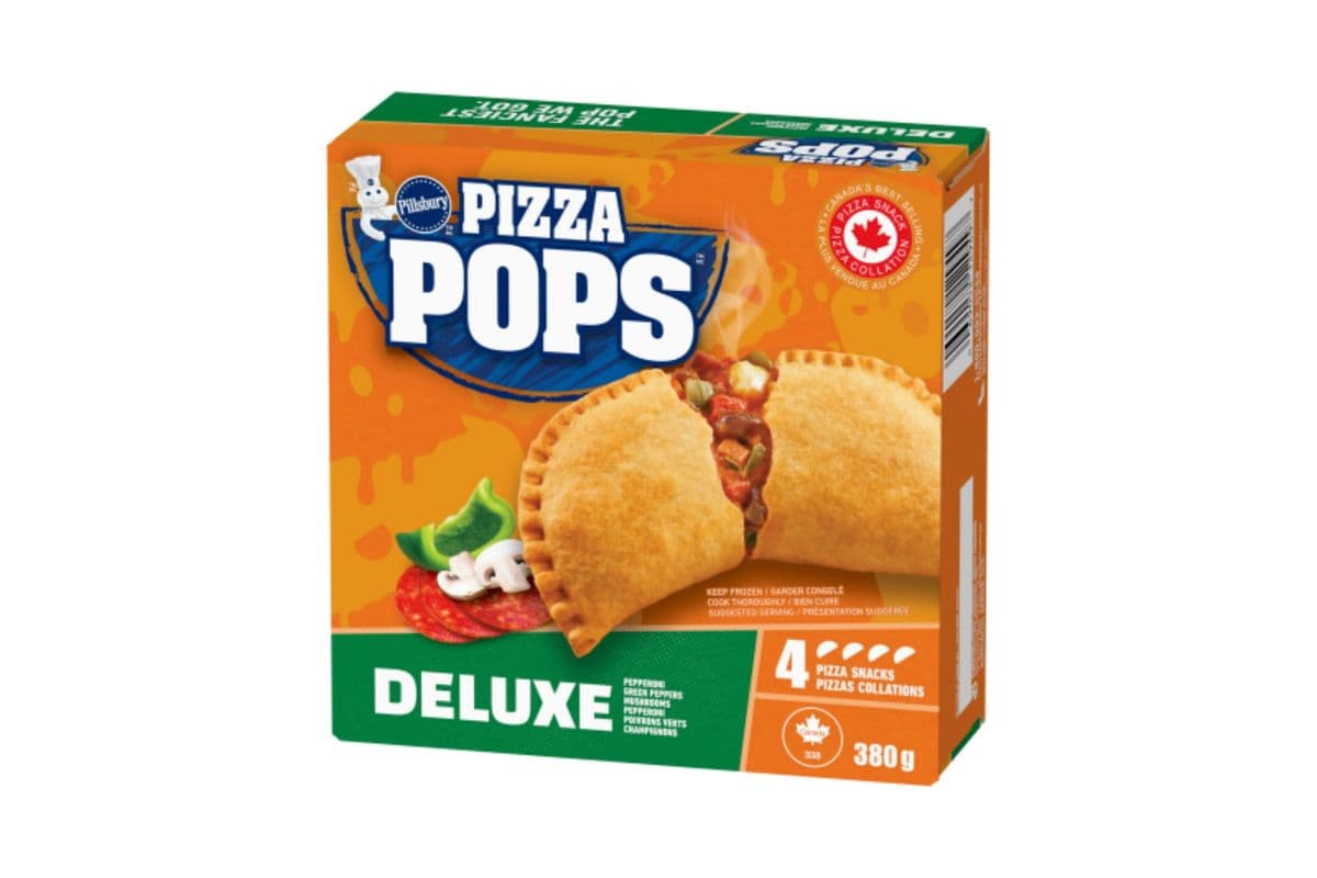 Pizza Pops Deluxe Pizza Snacks (4 x 380g)