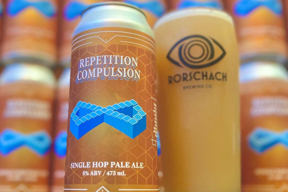 Repetition Compulsion, Pale Ale w/ HBC Hop Blend, 5% ABV (1 x Single 473ml Can)