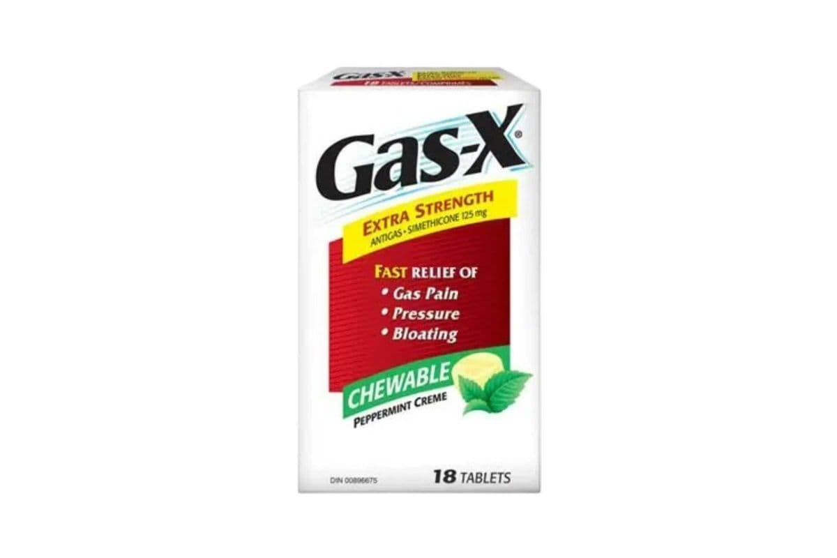 Gas-X Fast Relief Tablets Peppermint (18 Tabs)