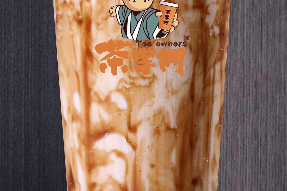 Brown Sugar Pearl with Milk黑糖鹿丸鲜奶 (500ml)