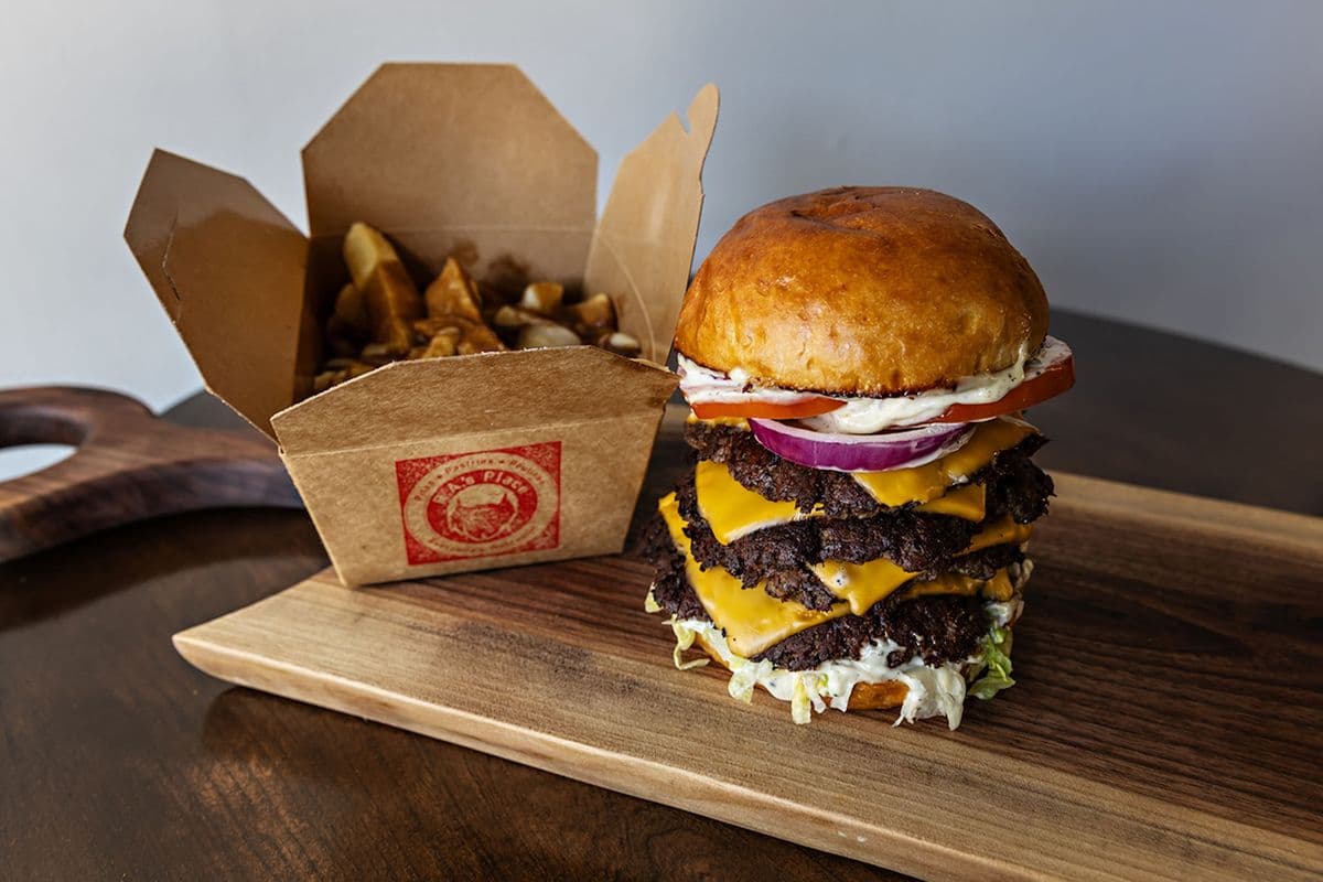The Barbarian (4 patties, 8 bacon)
