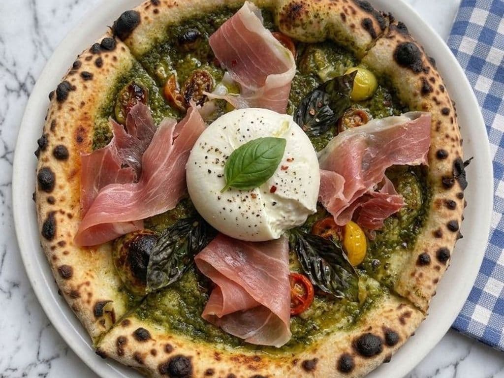 Burrata Pizza