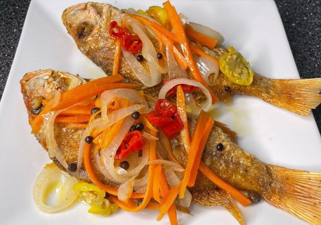 Escovitch Snapper Fish Meal