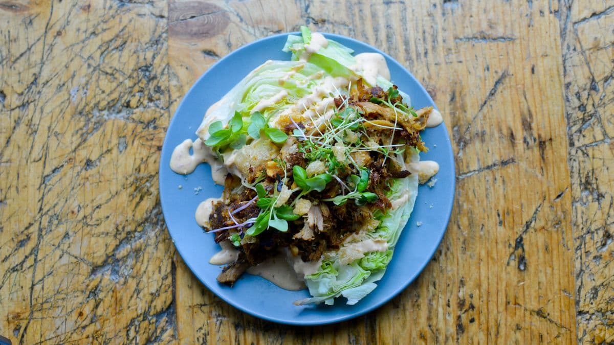 Pulled Pork Lettuce Wraps