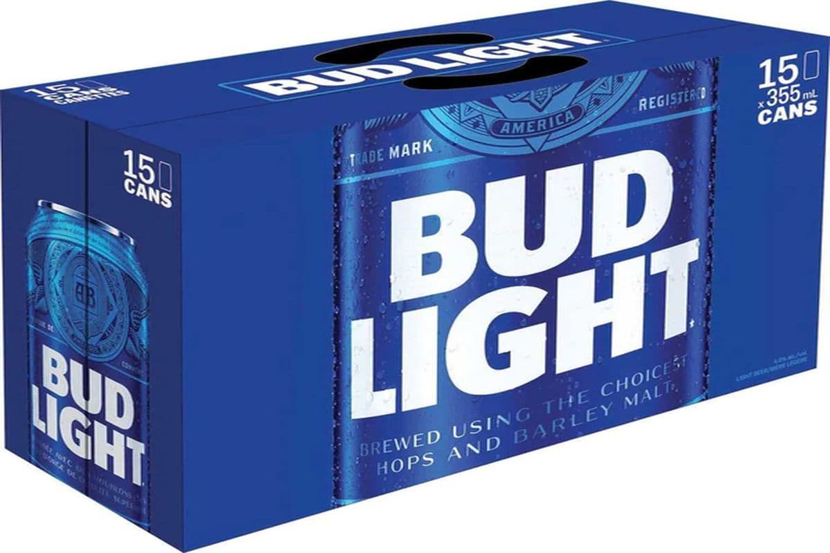 Bud Light (15 Cans) (1 x 355ML)