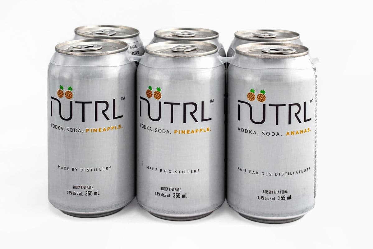 Nutrl Vodka Pineapple (6 x 355 ml)