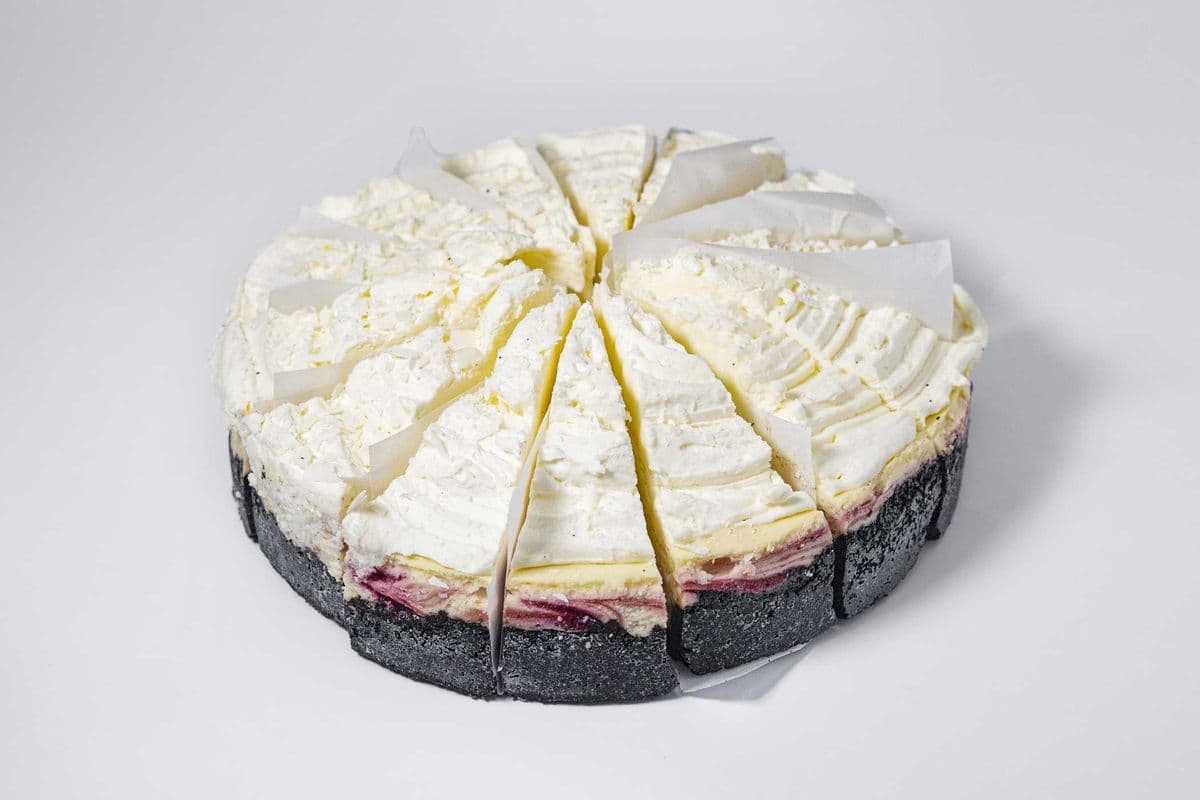 White Chocolate Raspberry Cheesecake