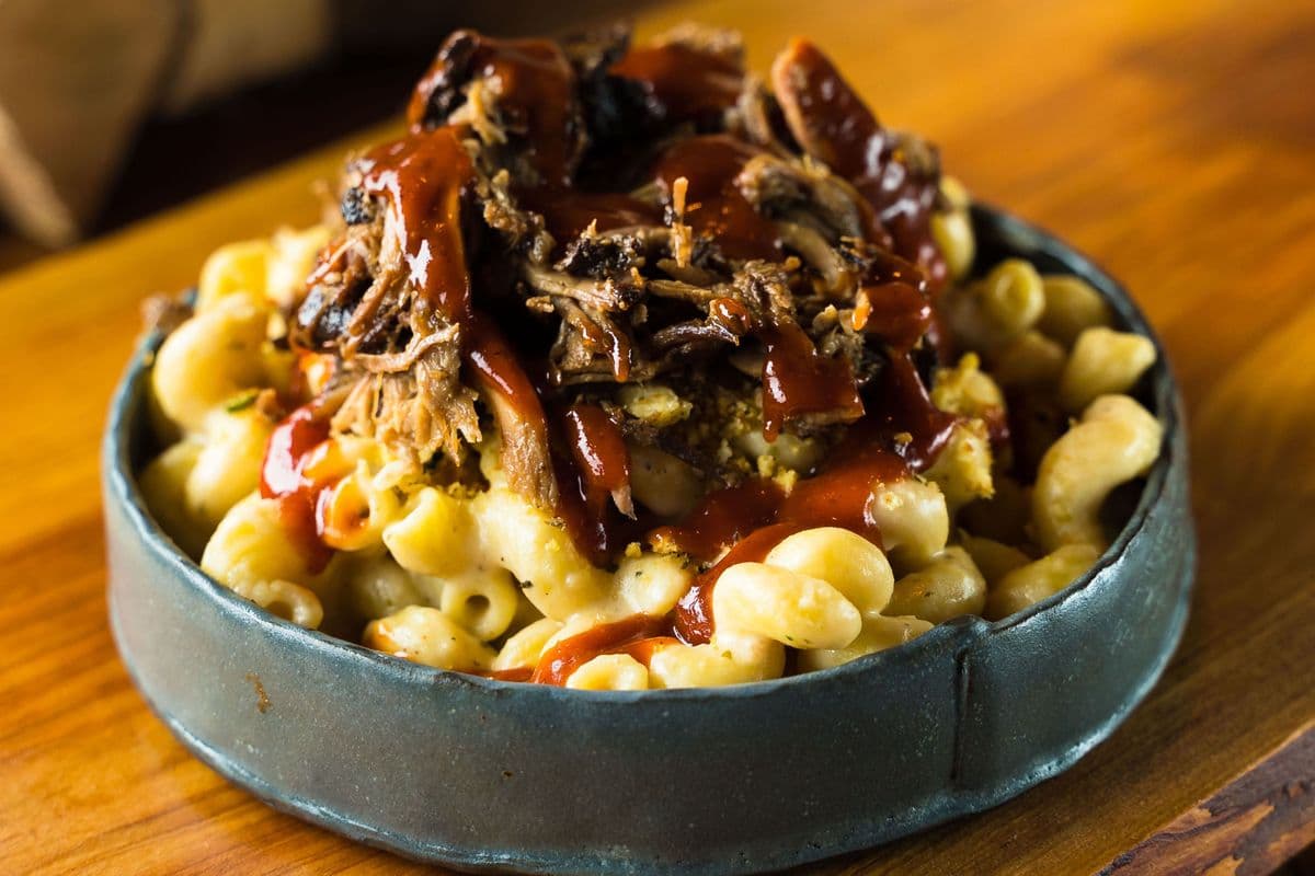 Pulled Pork Mac and Cheese