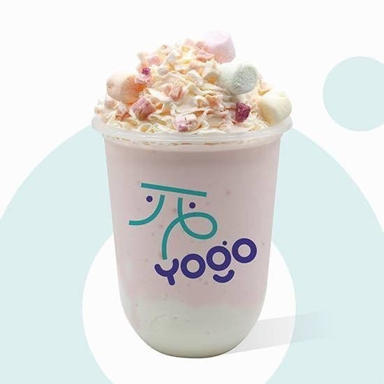 Peach Mochi Yogurt