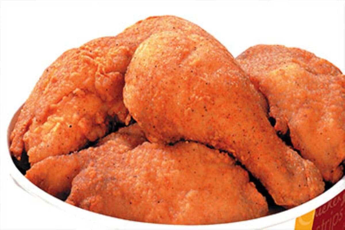 Chicken with Wedges (4 pieces)