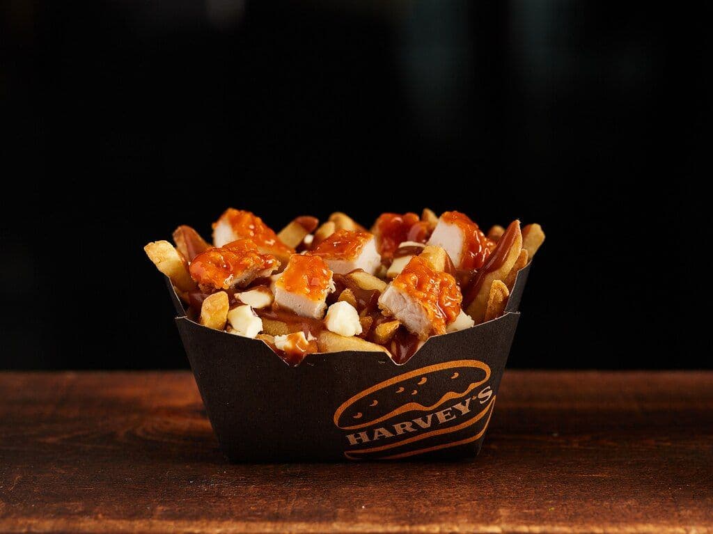Large Buffalo Chicken Poutine