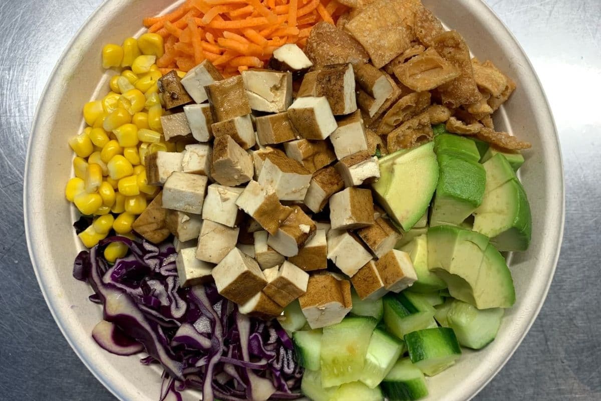 Smoked Tofu Poke Bowl
