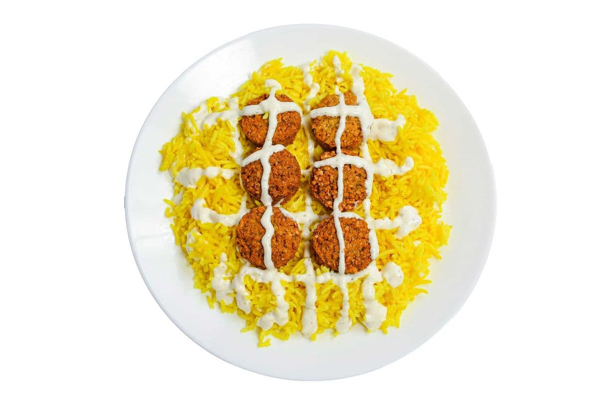 Falafel on the Rice (Large) (Large)