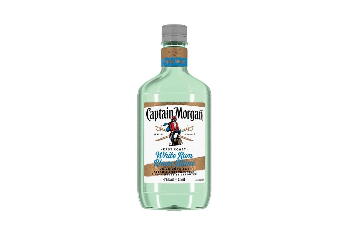Captain Morgan White Rum (1 x 375ml)
