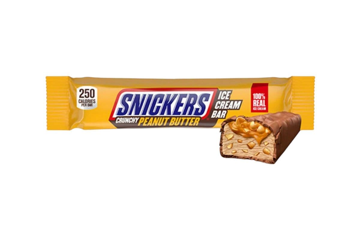Snicker Crunchy Peanut Butter Ice Cream (77ml) (250 Cal)