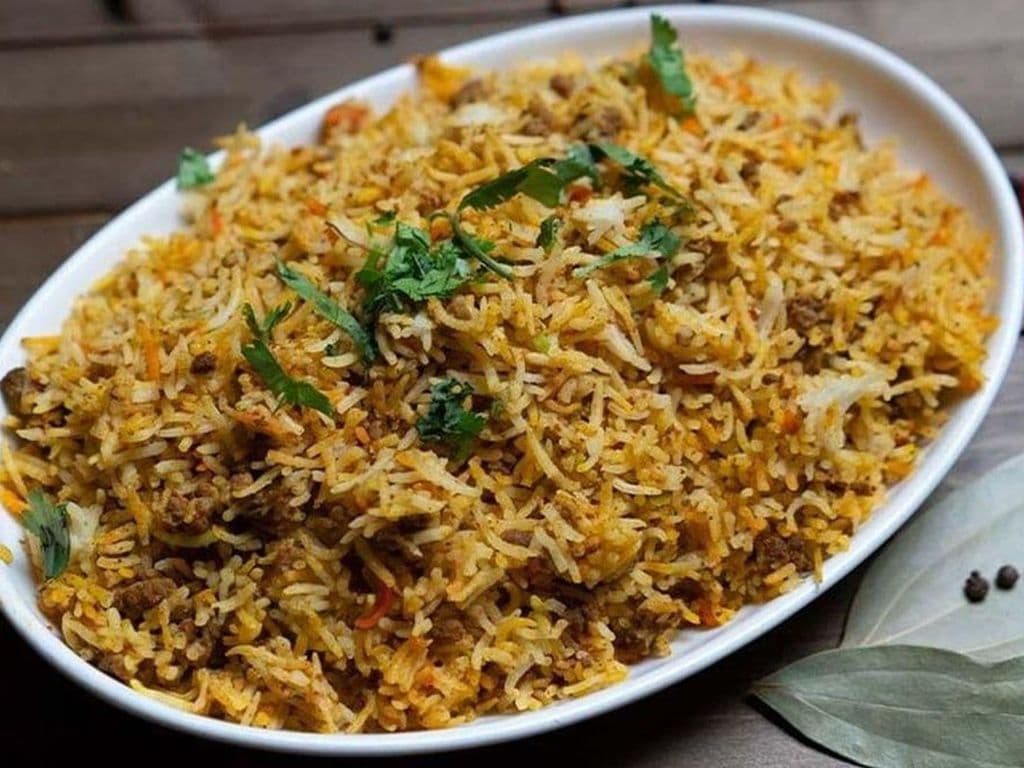 Qeema Biryani