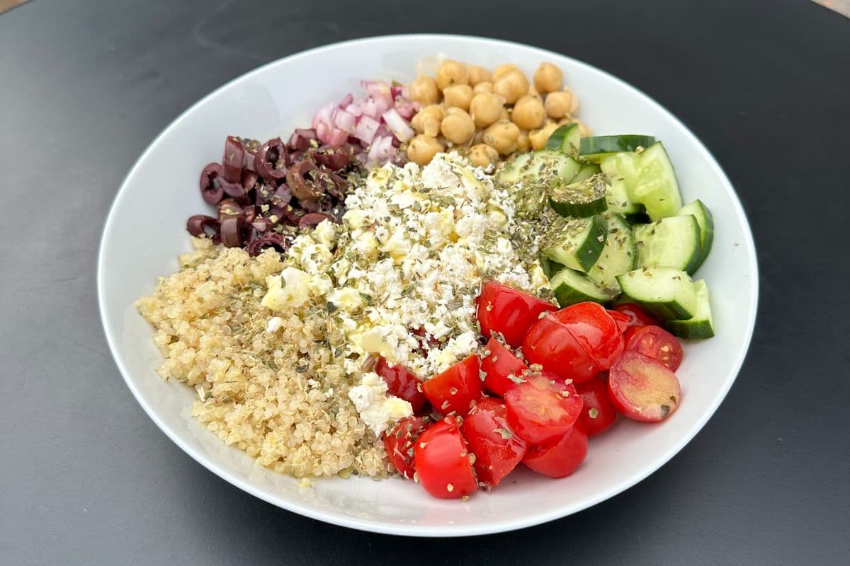 The Med Quinoa Bowl