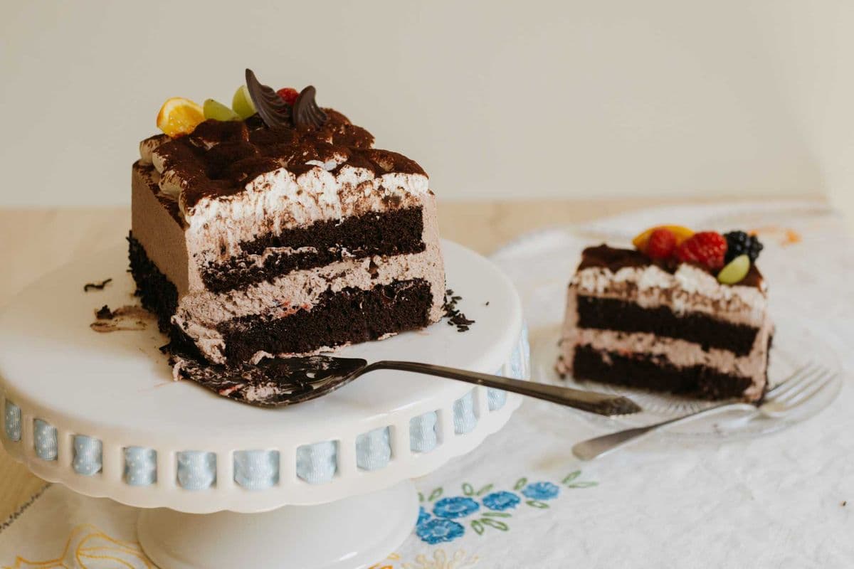 Chocolate Six Serving Cake