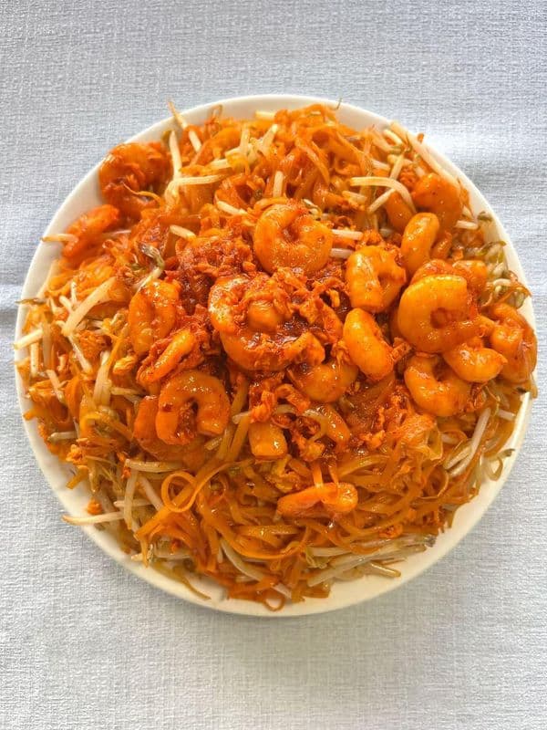 78. Nouilles de riz thailandais / Pad Thai / 78. Nouilles de riz thailandais / Pad Thai