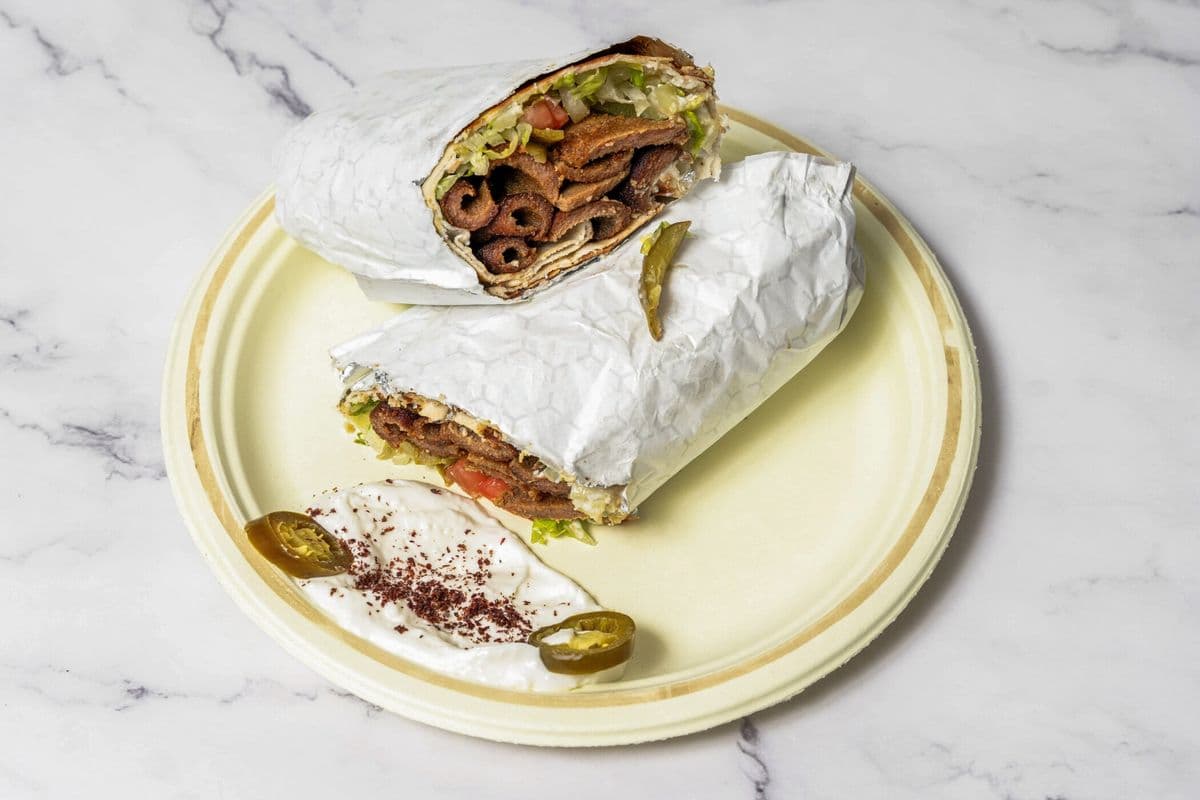 Beef Shawarma Wrap