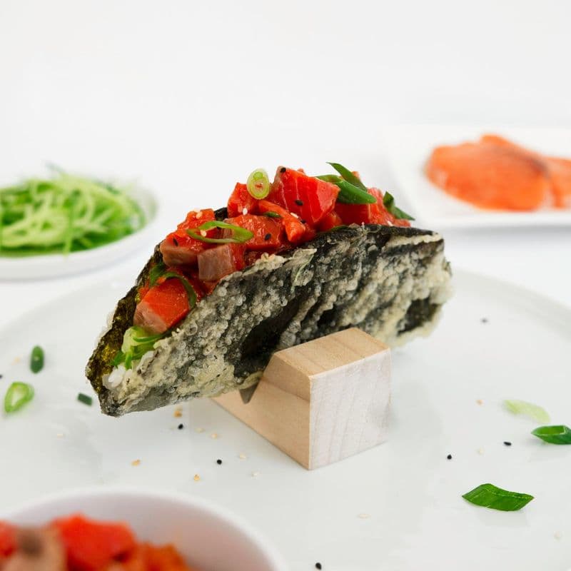Salmon Nori Taco