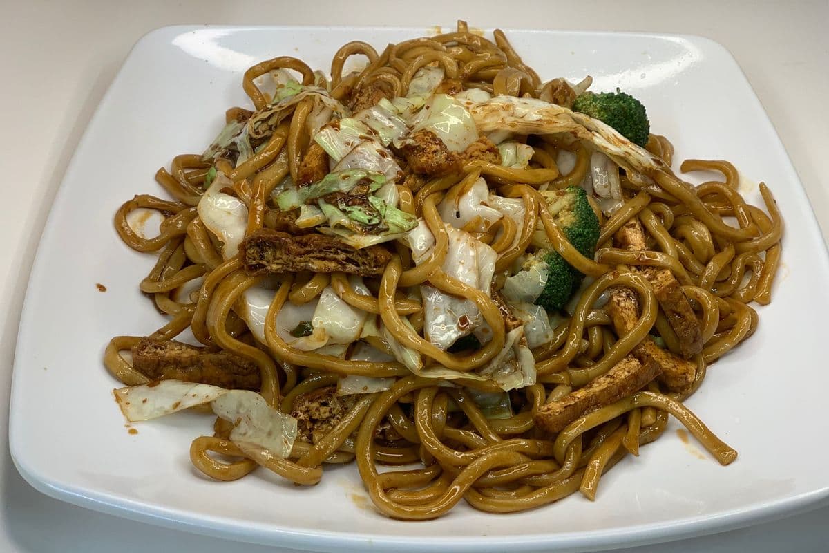 14. Tofu Vegetable Fried Noodle
