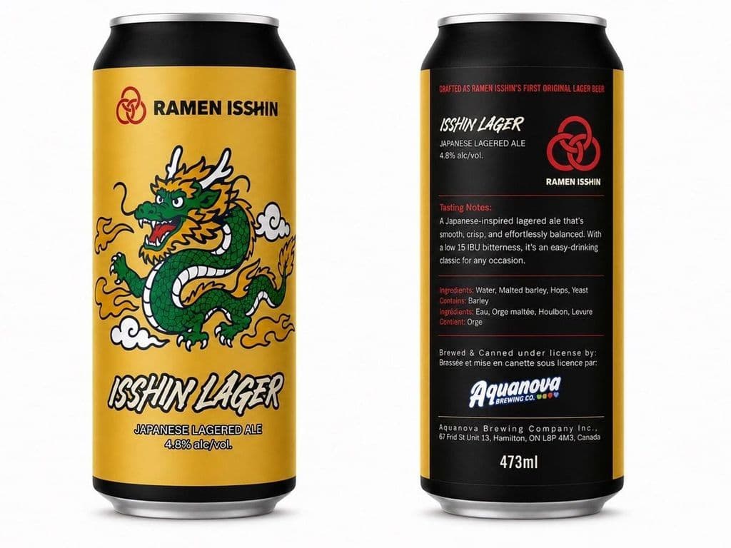 Isshin Lager 473ml