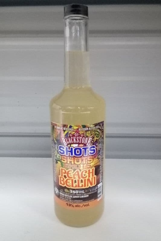 Blackstone Shots Peach Bellini (750 ml)