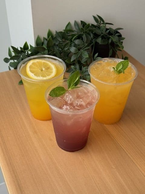 Strawberry Mint Coconut Iced Refresher