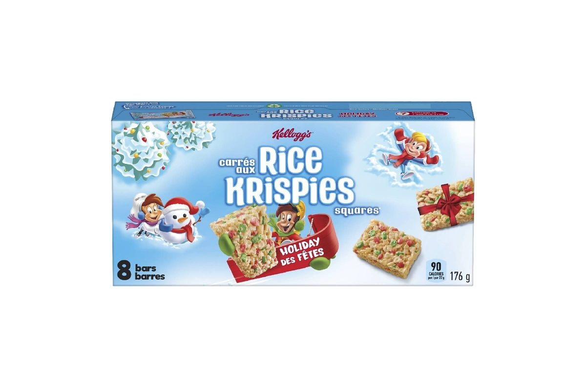 Rice Krispies Squares Holiday Bars
