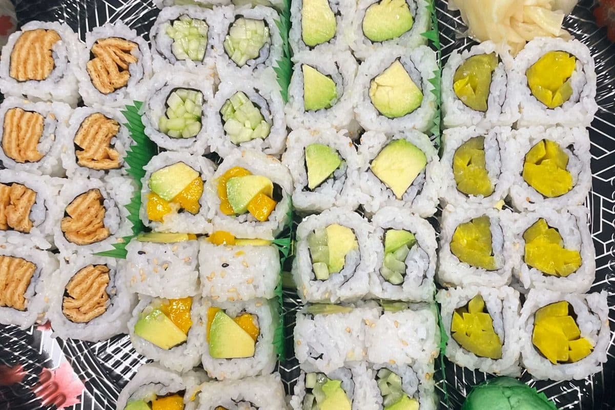 Vegan Maki Tray