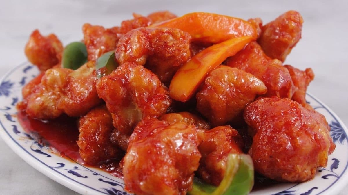 Filet de poulet aigre-doux / 甜酸鸡