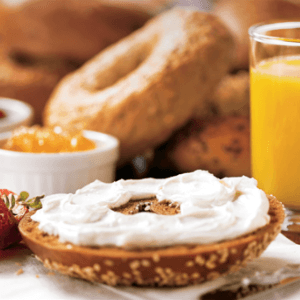 Toasted Bagel with Butter