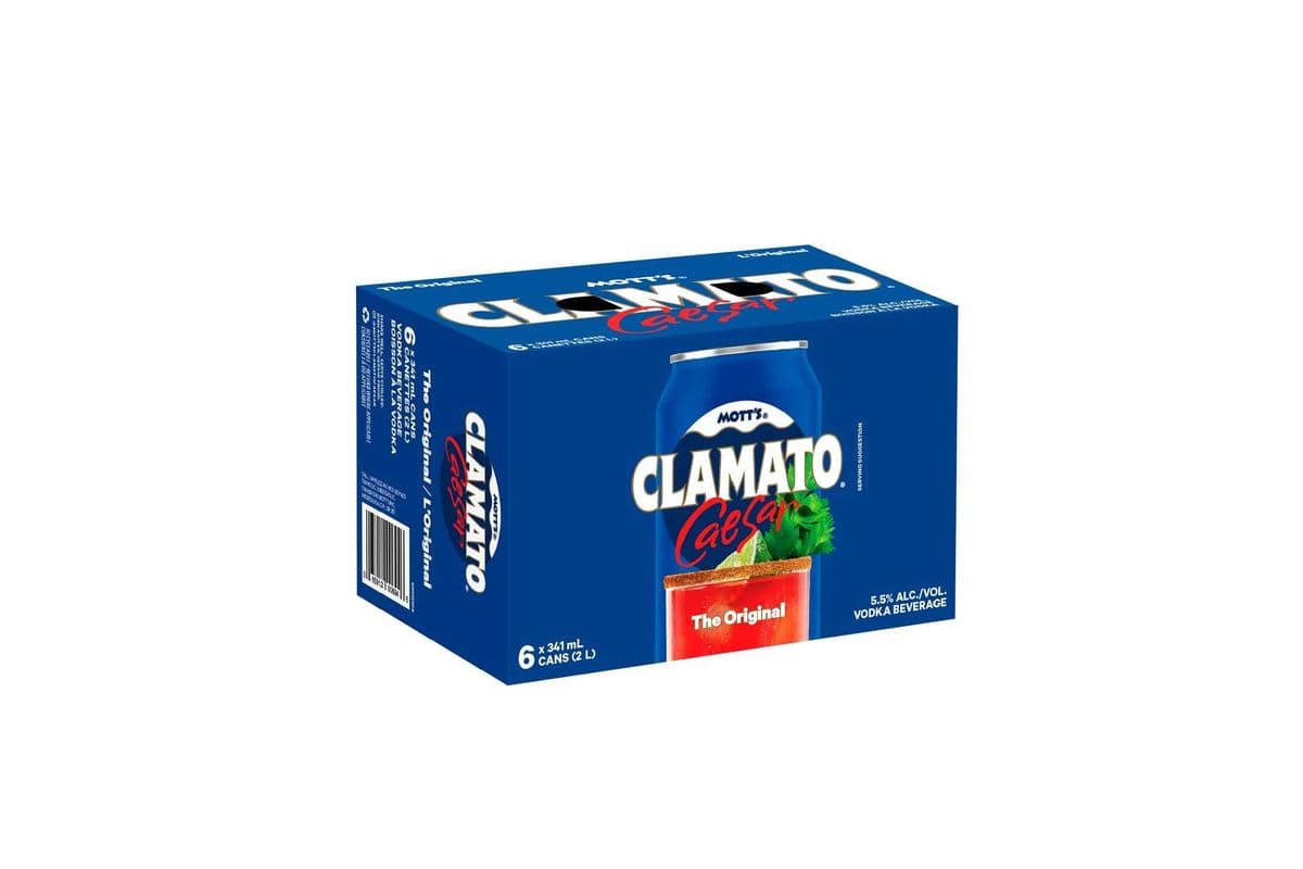 Mott's Clamato Caesar Original (6 x 341ml)