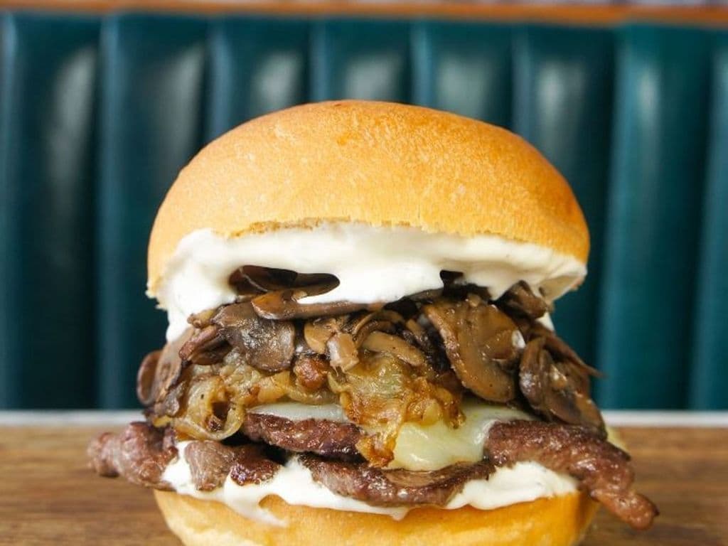 Dry Aged Sirloin Steak Sandwich
