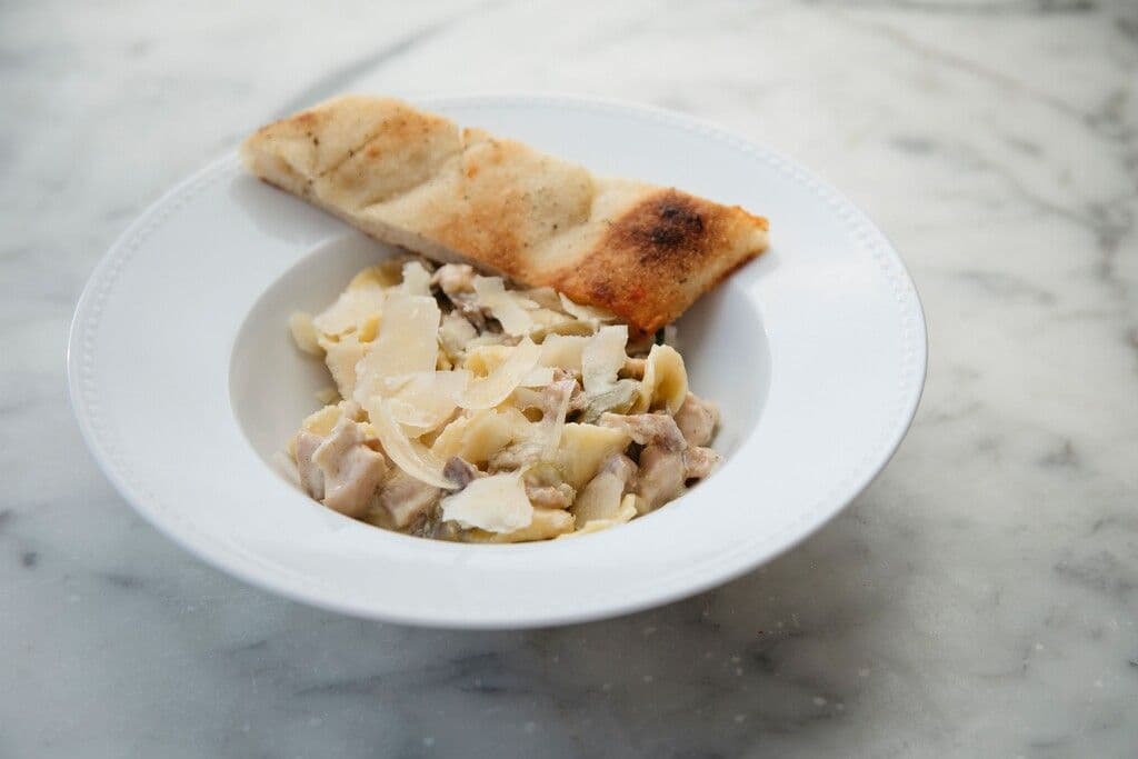 Entrée de pâtes pappardelle au lapin / Rabbit Pappardelle Pasta Starter