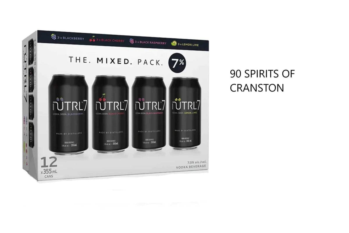 NUTRL 7 VODKA SODA MIXER 12 CANS (1 x 12x355ML)
