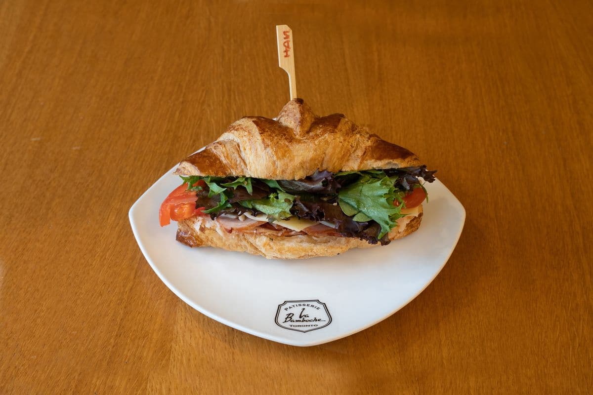 Ham Croissant Sandwich