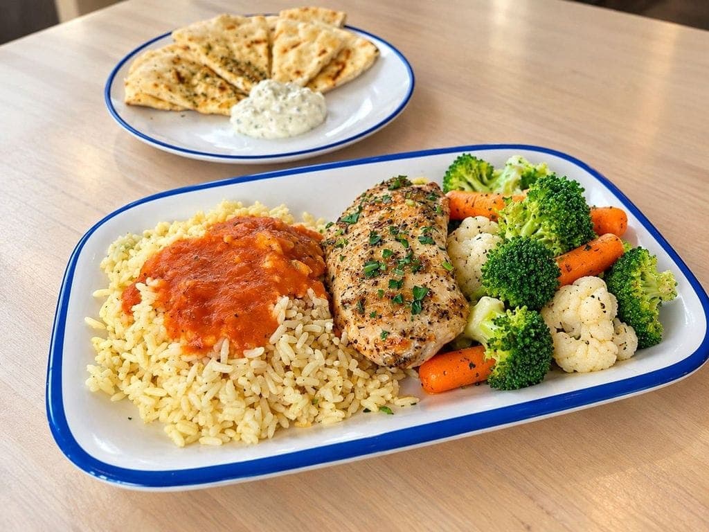 Fire-Grilled Chicken Filet Entrée