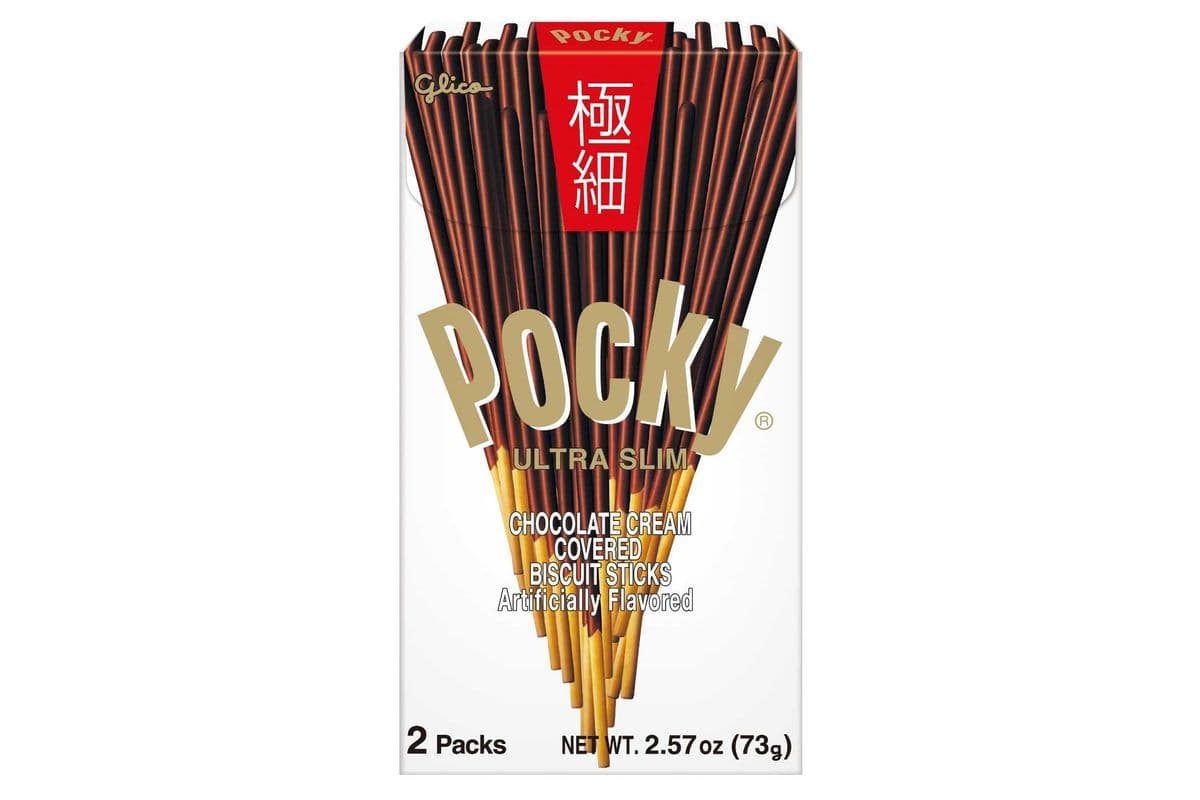 Glico · Pocky Chocolate (Thin) Flavour (38g x 2)
