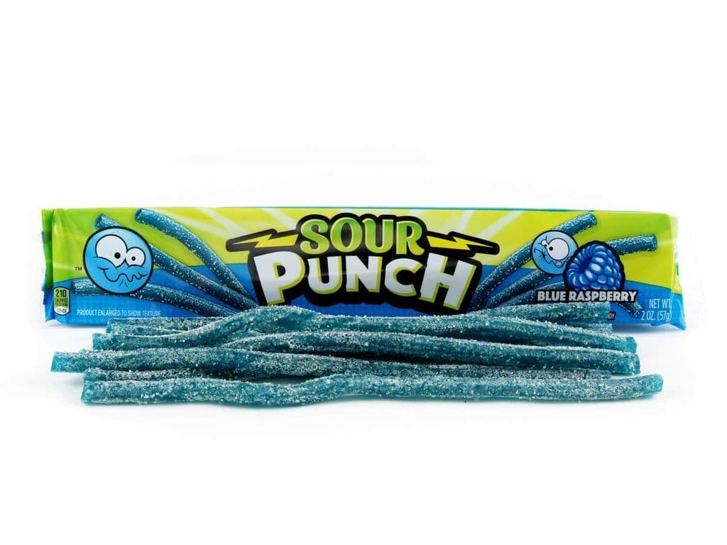 Sour Punch Straw's - Blue Raspberry