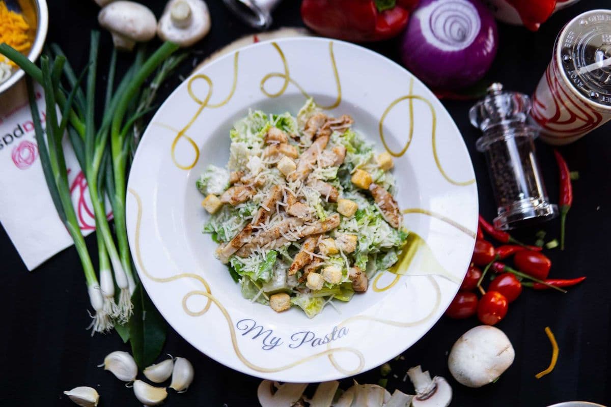 Grilled Chicken Caesar Salad
