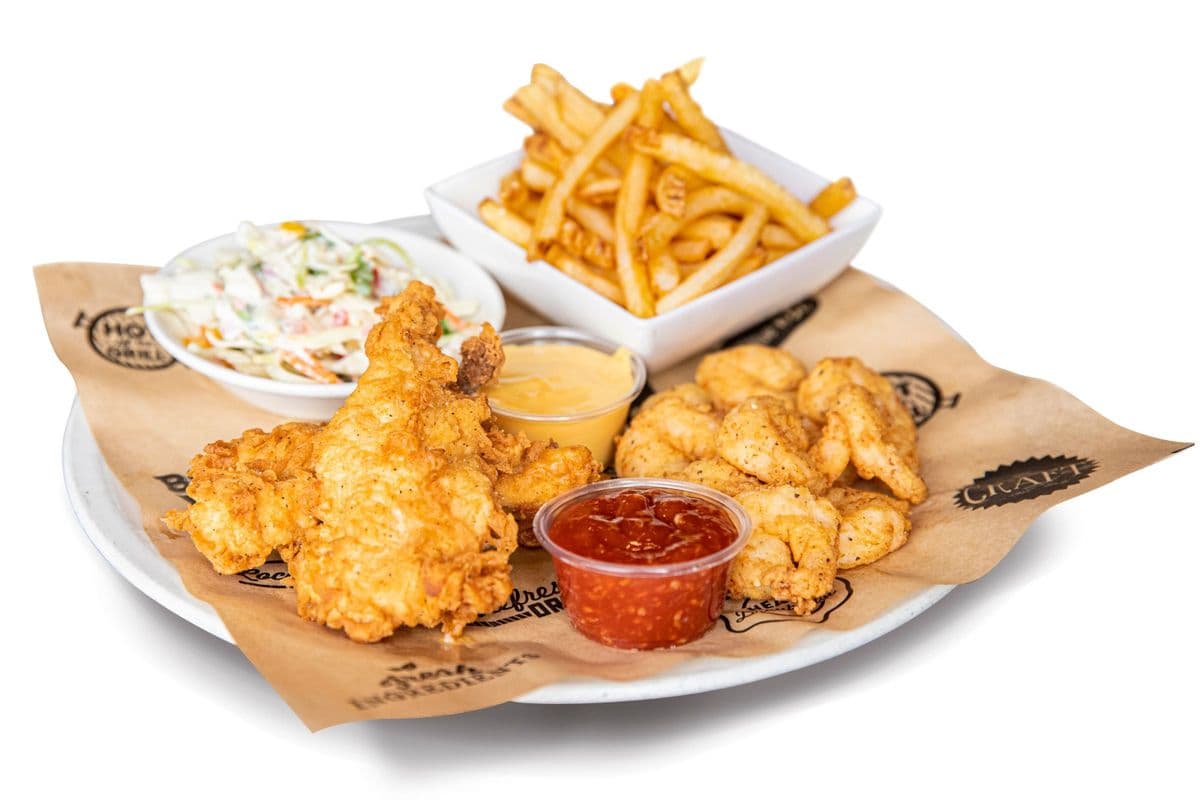 Fried Chicken & Shrimp Platter